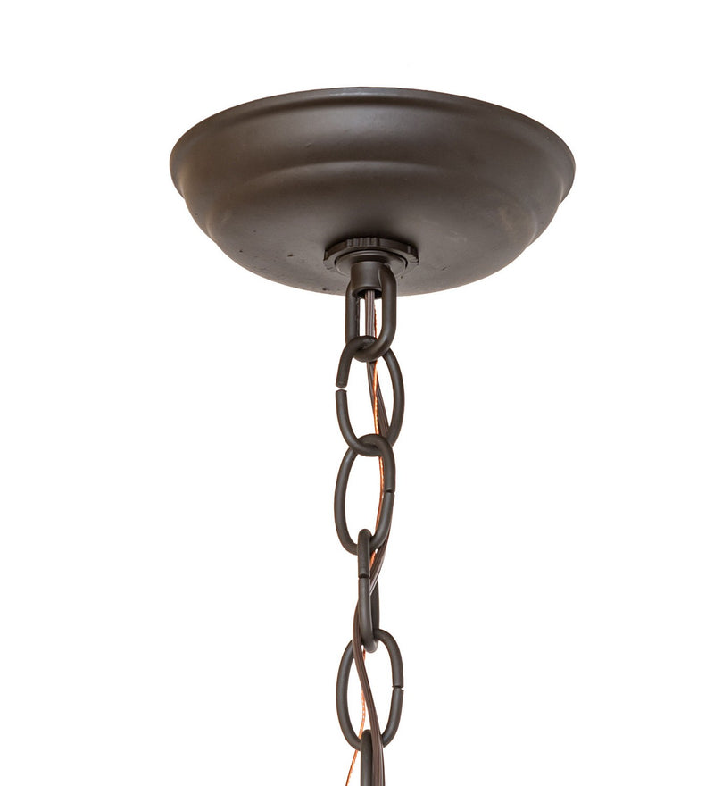 Meyda Tiffany 277021 Two Light Pendant, Oil Rubbed Bronze