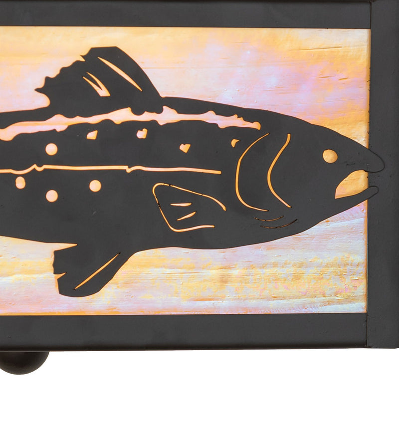 Meyda Tiffany 277022 Two Light Flushmount, Oil Rubbed Bronze
