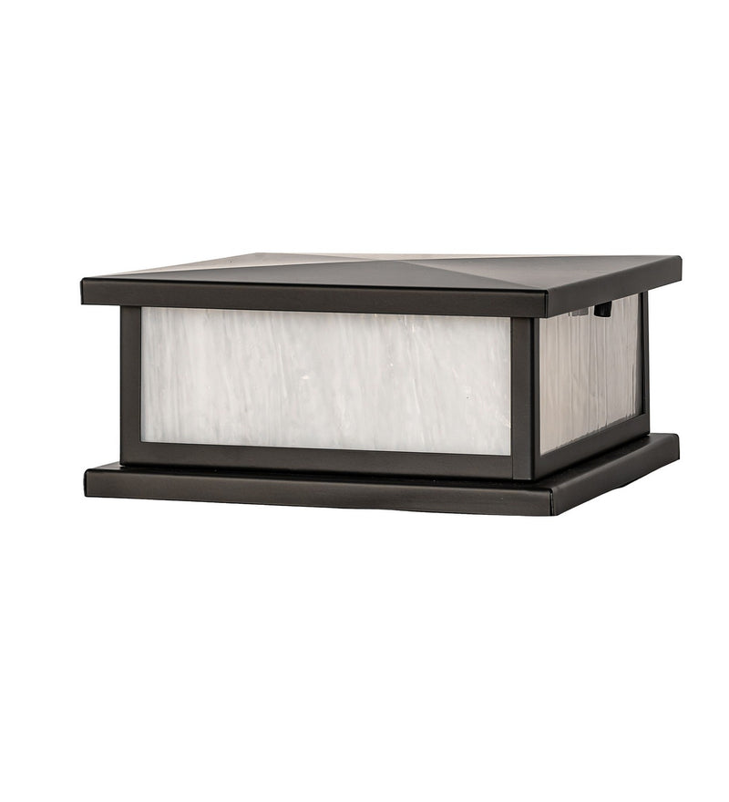 Meyda Tiffany 277053 LED Pier Mount, Solar Black