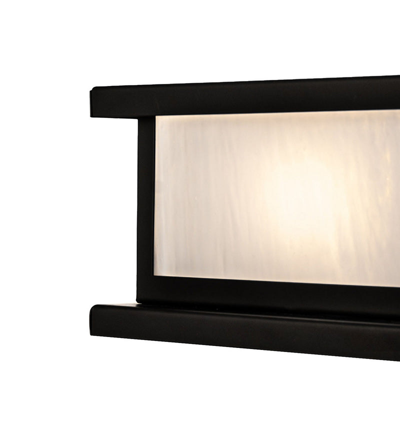 Meyda Tiffany 277053 LED Pier Mount, Solar Black