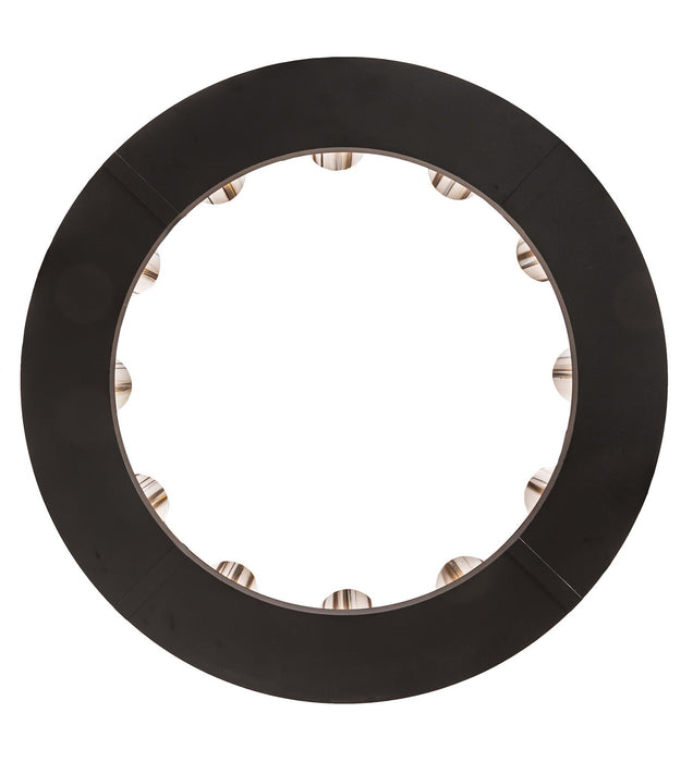 Meyda Tiffany 278366 12 Light Chandelier, Textured Black