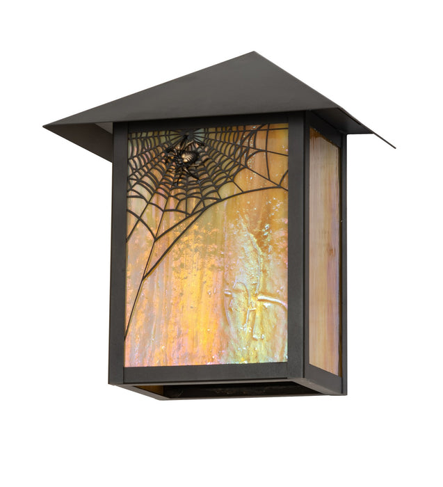 Meyda Tiffany 41650 LED Wall Sconce, Craftsman Brown