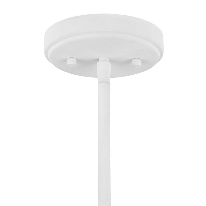 Meridian M100131BQW LED Chandelier, Bisque White