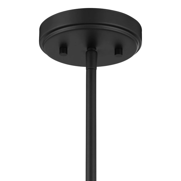 Meridian M100131MBK LED Chandelier, Matte Black