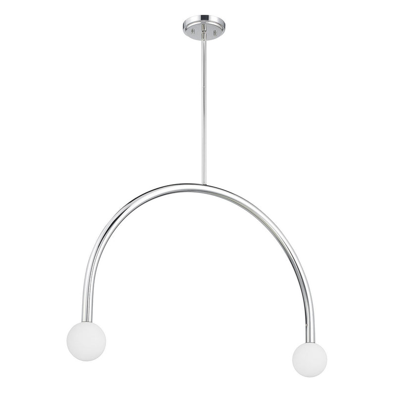 Meridian M100132CH LED Chandelier, Chrome