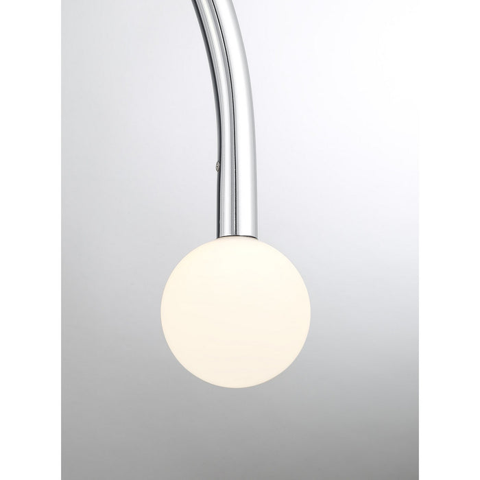 Meridian M100132CH LED Chandelier, Chrome