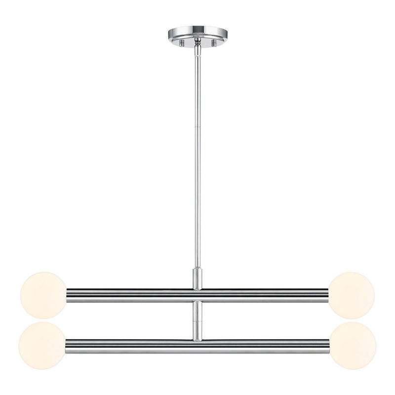 Meridian M100133CH LED Chandelier, Chrome