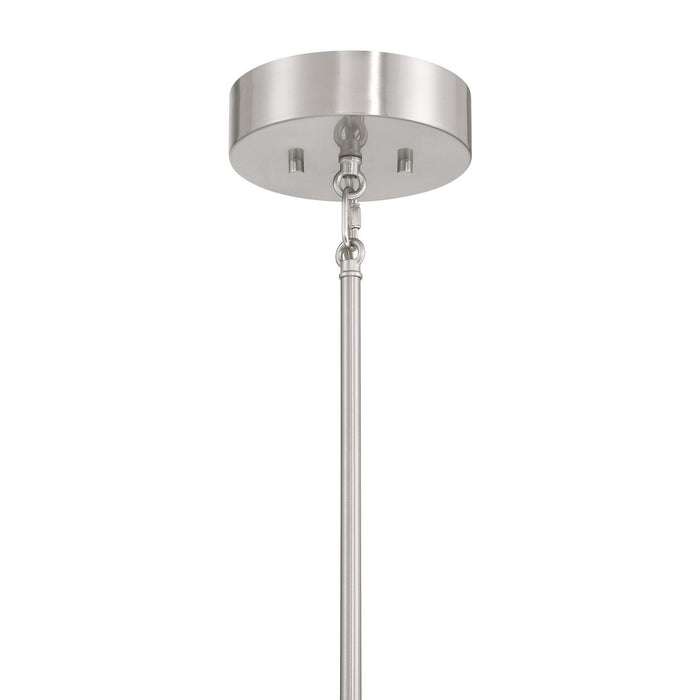 Meridian M100135BN LED Chandelier, Brushed Nickel