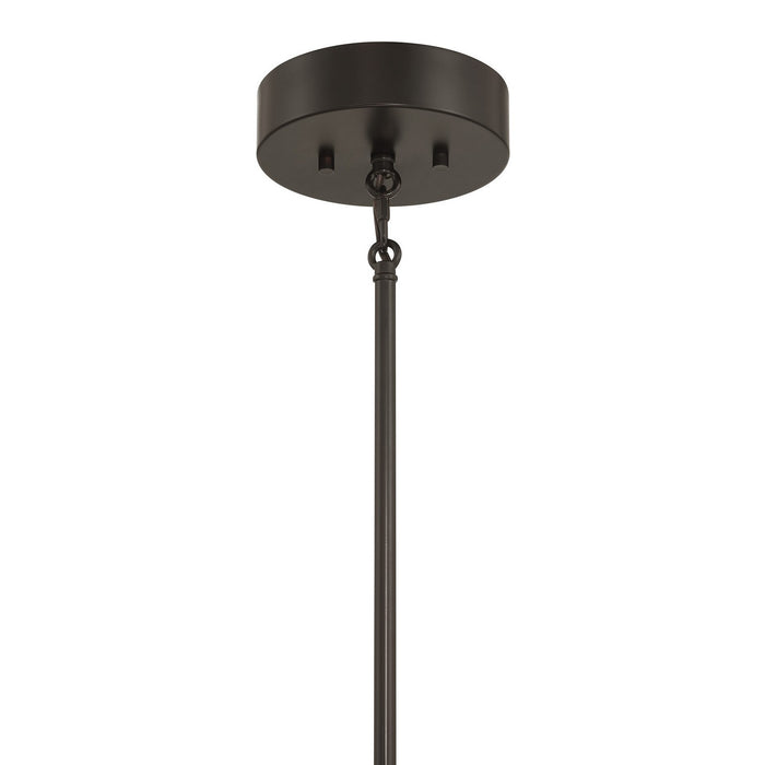 Meridian M100135ORB LED Chandelier, Oil Rubbed Bronze