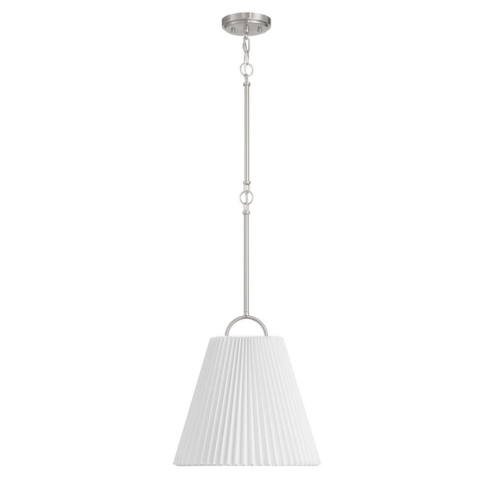 Meridian M7045BN One Light Pendant, Brushed Nickel