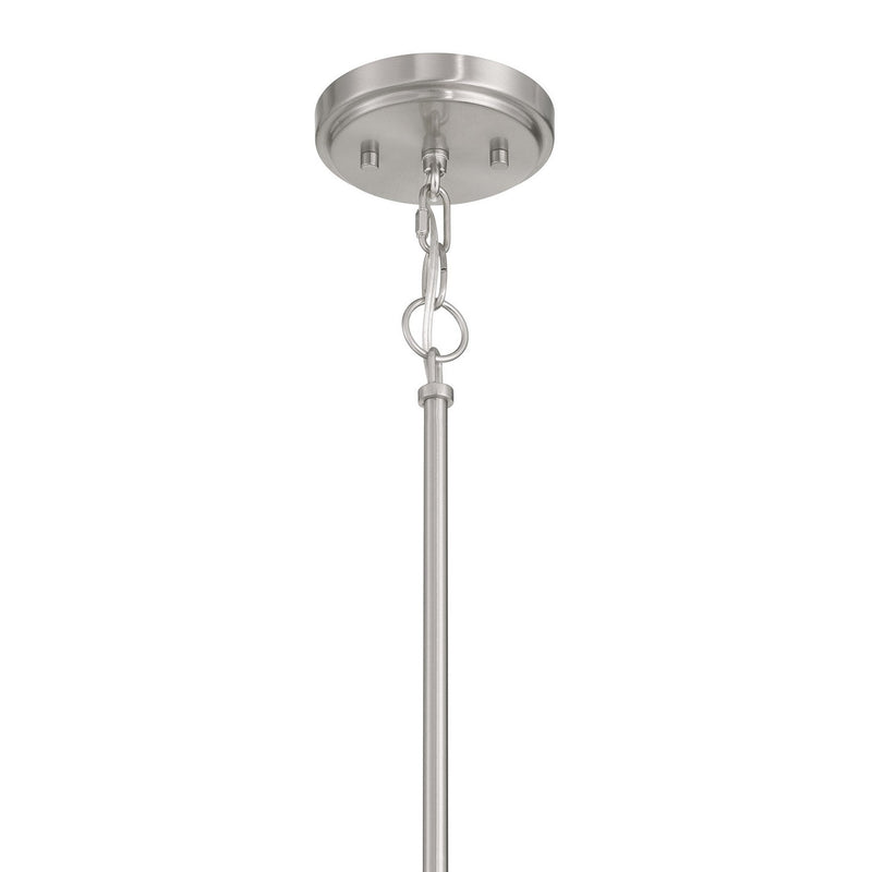 Meridian M7045BN One Light Pendant, Brushed Nickel