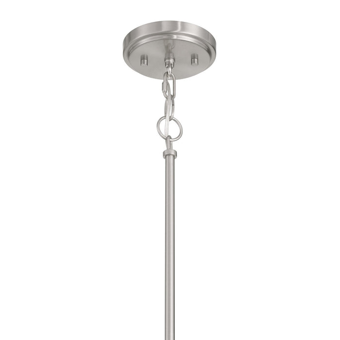 Meridian M7045BN One Light Pendant, Brushed Nickel