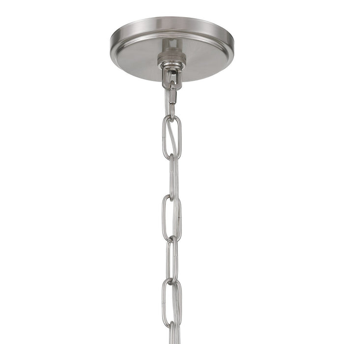 Meridian M7047BN One Light Pendant, Brushed Nickel