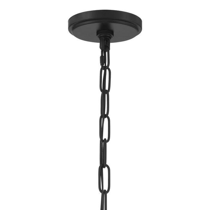 Meridian M7047MBK One Light Pendant, Matte Black