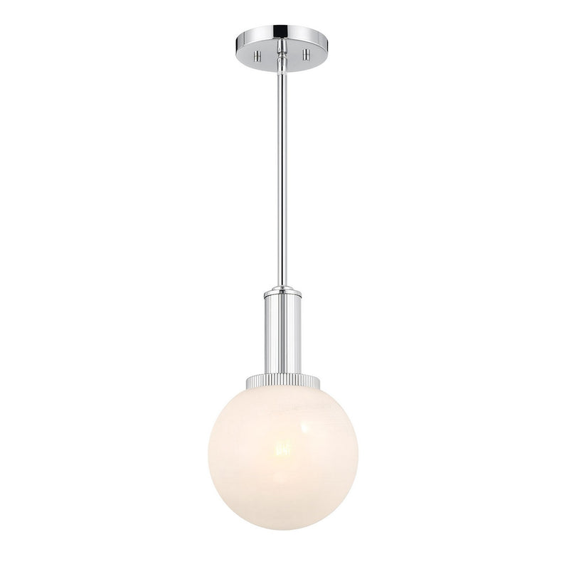 Meridian M7050CH One Light Pendant, Chrome