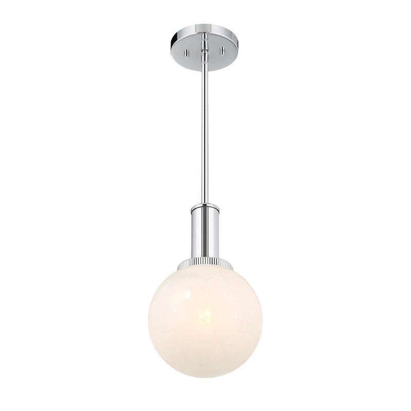 Meridian M7050CH One Light Pendant, Chrome