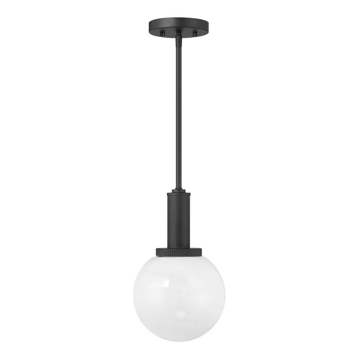Meridian M7050MBK One Light Pendant, Matte Black