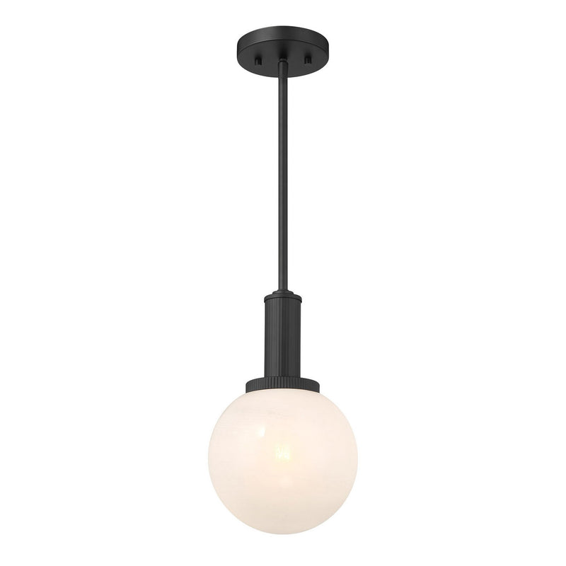 Meridian M7050MBK One Light Pendant, Matte Black