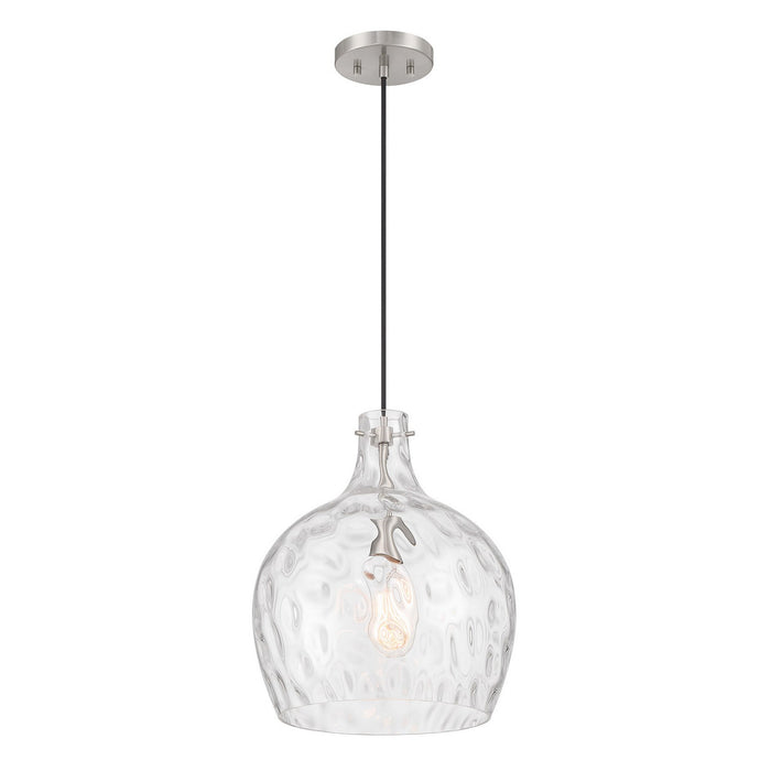 Meridian M7053BN One Light Pendant, Brushed Nickel