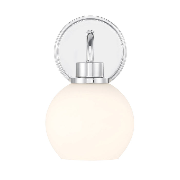 Meridian M90112CH One Light Wall Sconce, Chrome