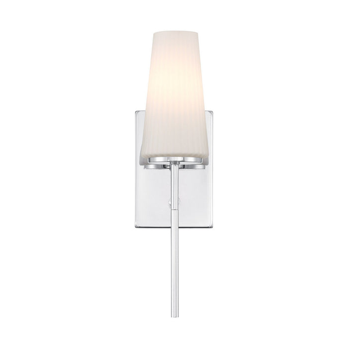 Meridian M90115CH One Light Wall Sconce, Chrome