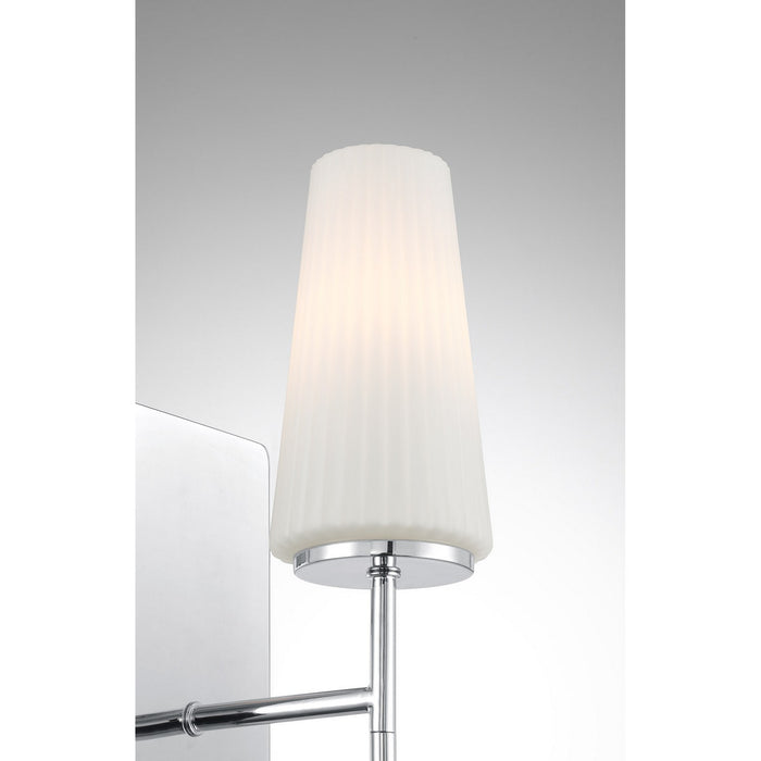 Meridian M90115CH One Light Wall Sconce, Chrome