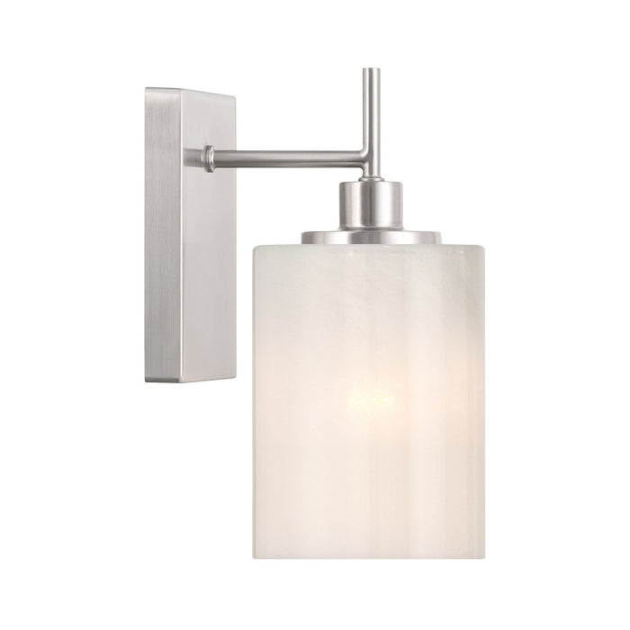 Meridian M90116BN One Light Wall Sconce, Brushed Nickel