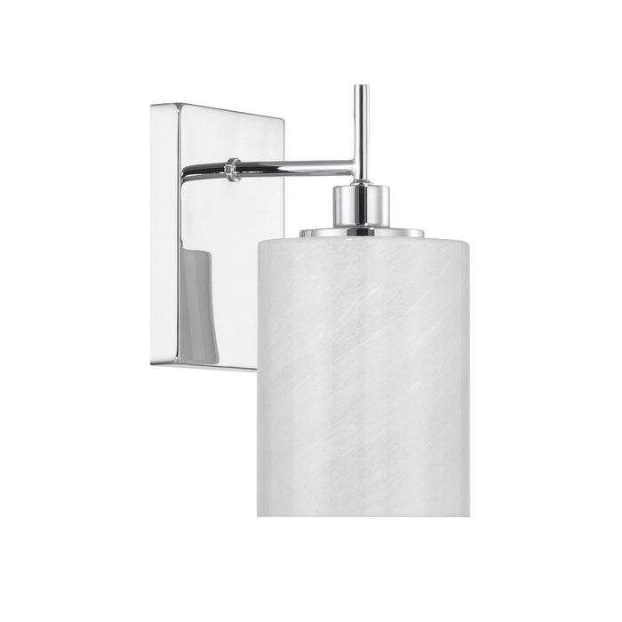 Meridian M90116CH One Light Wall Sconce, Chrome
