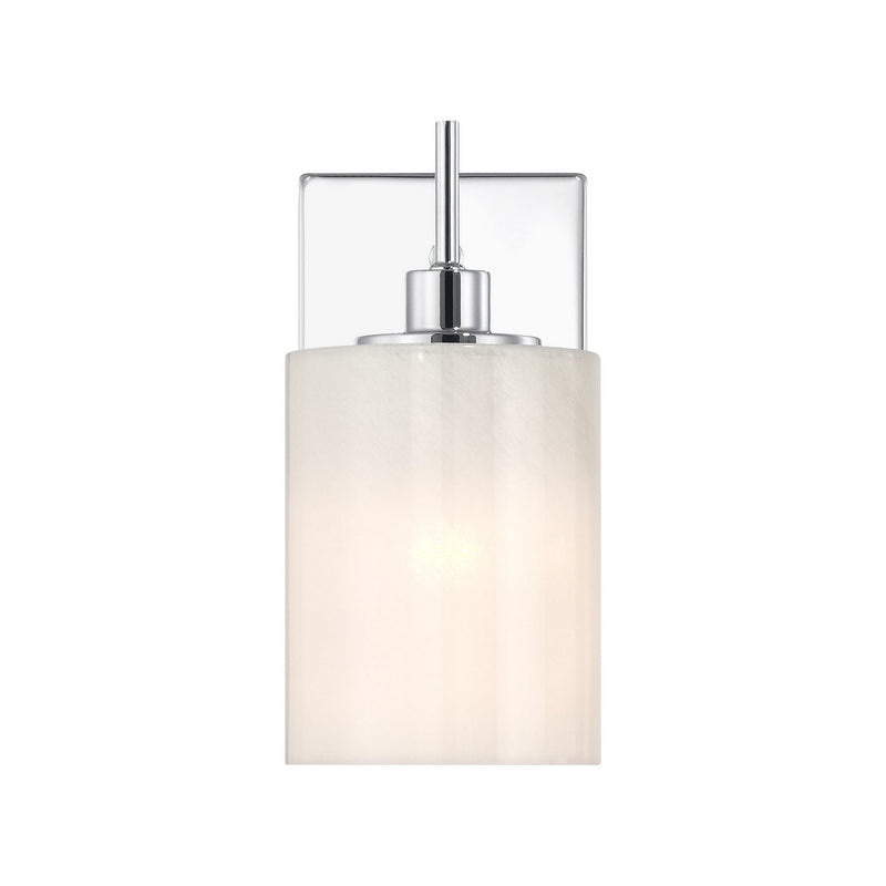 Meridian M90116CH One Light Wall Sconce, Chrome
