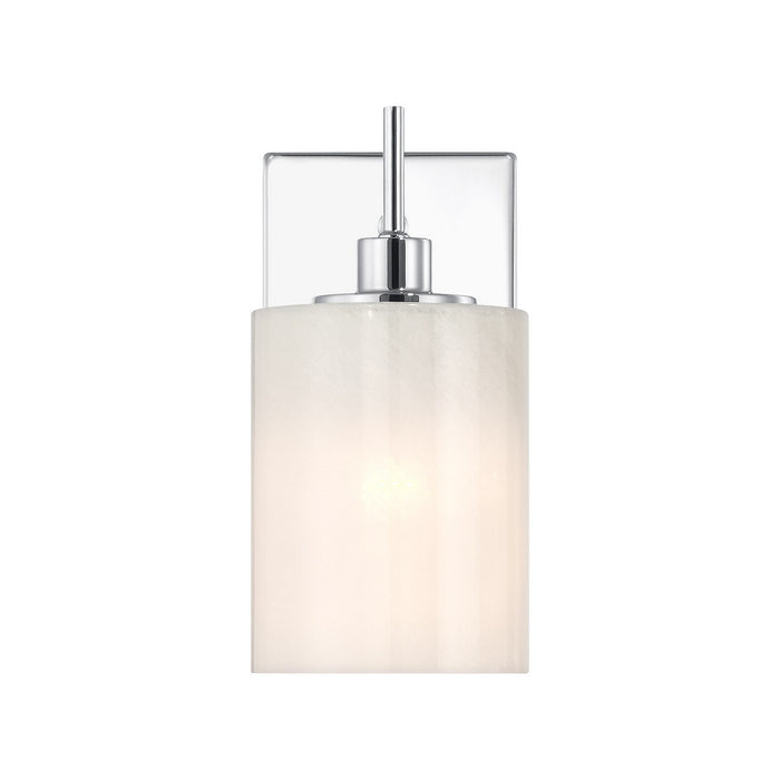 Meridian M90116CH One Light Wall Sconce, Chrome