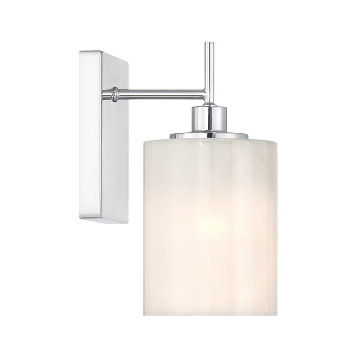 Meridian M90116CH One Light Wall Sconce, Chrome