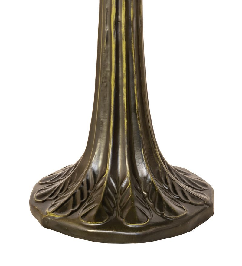 Meyda Tiffany 119551 Two Light Table Base, Antique Brass