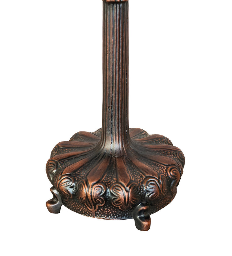 Meyda Tiffany 157255 Two Light Table Base, Mahogany Bronze