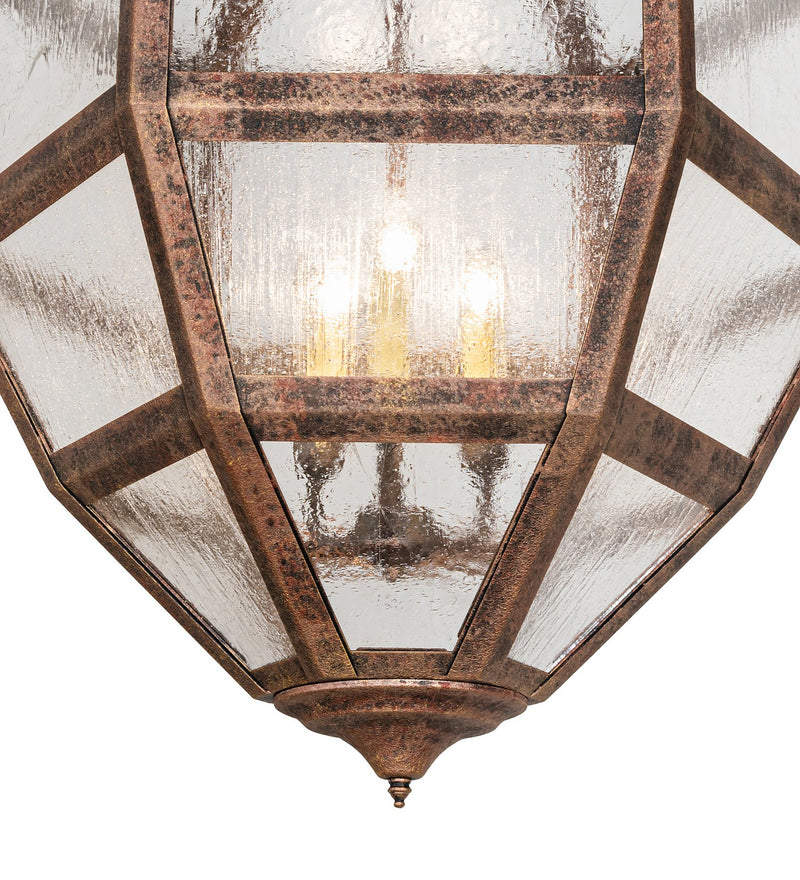 Meyda Tiffany 273541 Three Light Pendant, Rococco