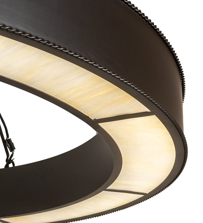 Meyda Tiffany 274559 LED Chandelier, Oil Rubbed Bronze