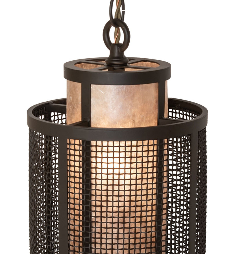 Meyda Tiffany 275167 One Light Mini Pendant, Oil Rubbed Bronze