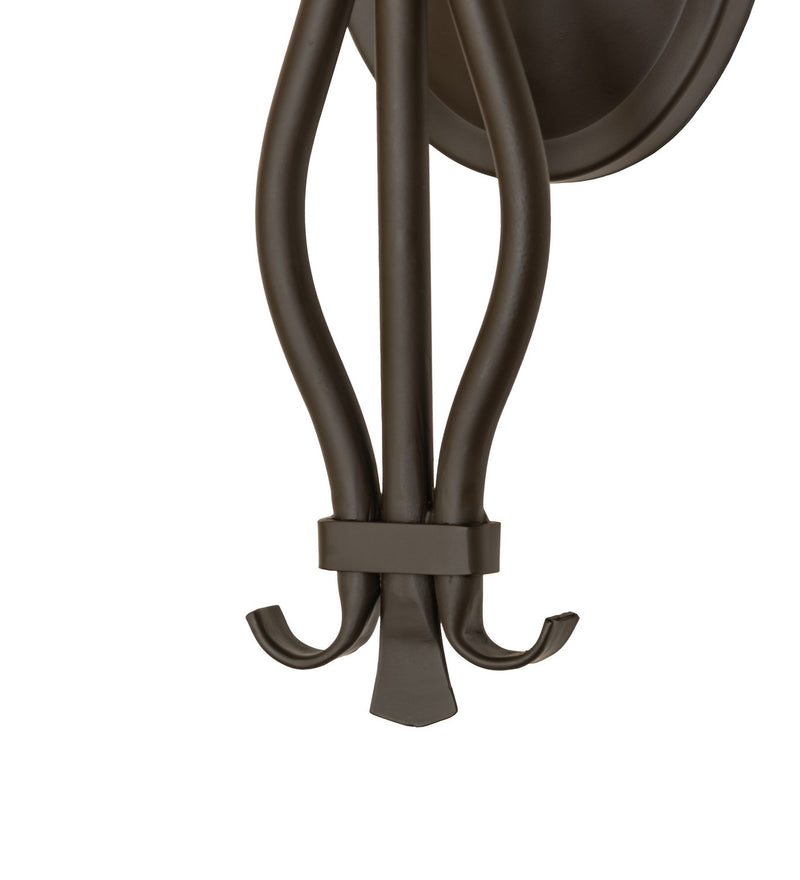 Meyda Tiffany 275883 Two Light Wall Sconce, Oil Rubbed Bronze