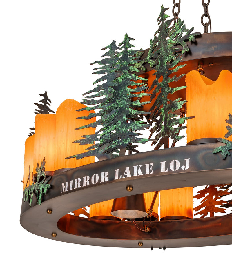 Meyda Tiffany 276217 LED Pendant, Dark Burnished Antique Copper