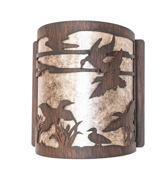 Meyda Tiffany 277548 One Light Wall Sconce, Driftwood Brown