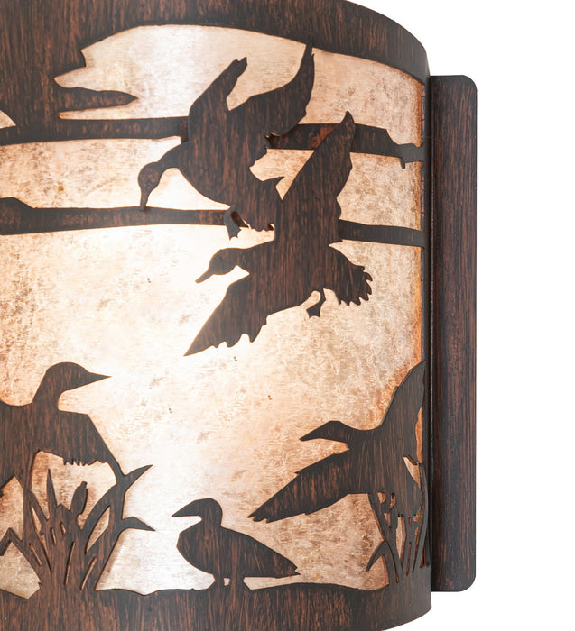 Meyda Tiffany 277548 One Light Wall Sconce, Driftwood Brown