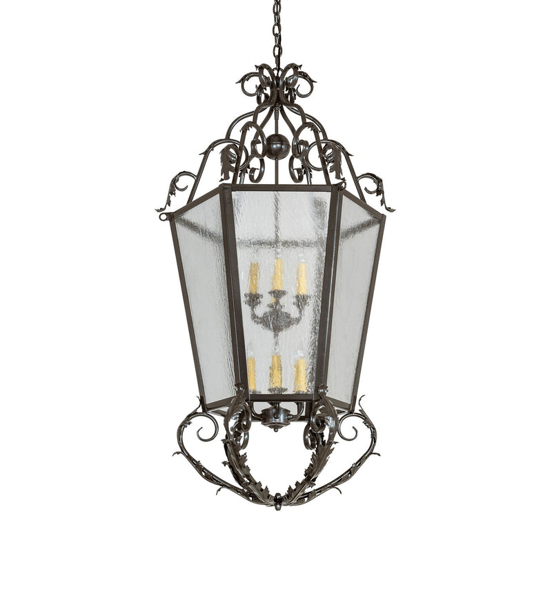 Meyda Tiffany 279603 12 Light Pendant, Exterior Oil Rubbed Bronze