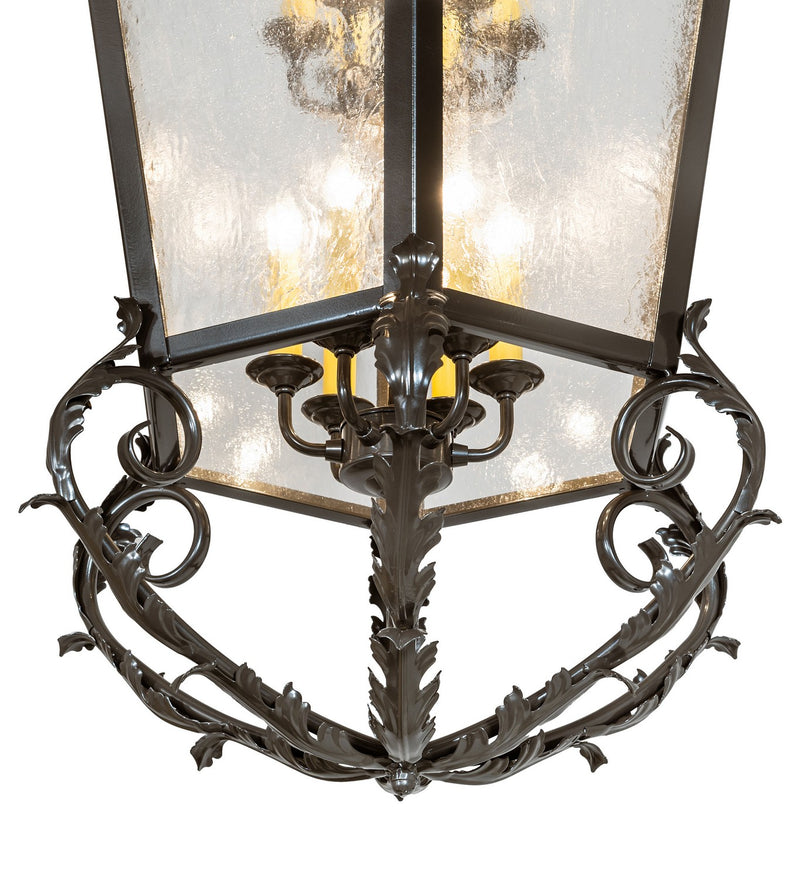 Meyda Tiffany 279603 12 Light Pendant, Exterior Oil Rubbed Bronze