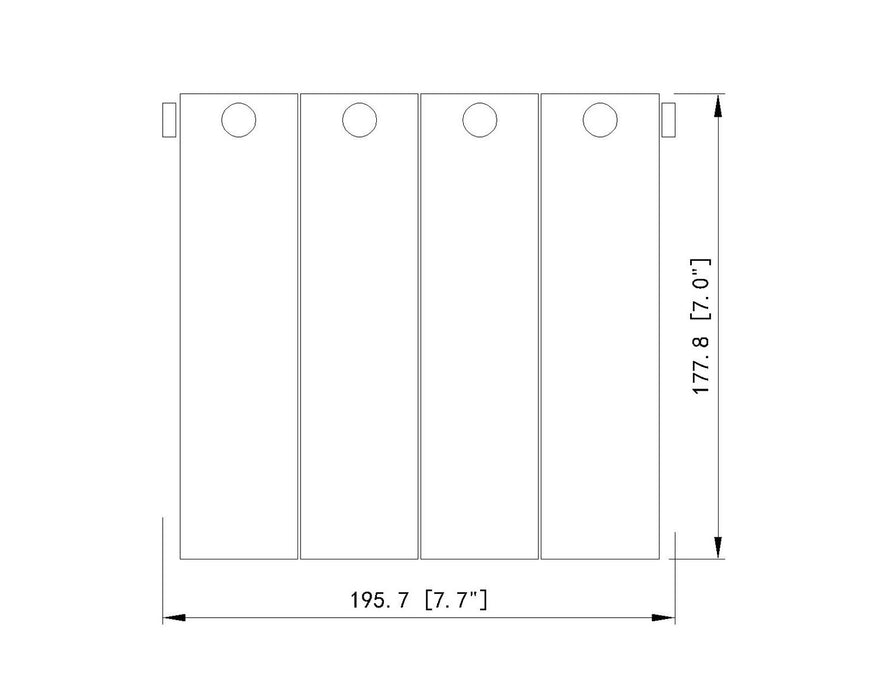 Z-Lite 1943-1S-MB One Light Wall Sconce, Matte Black