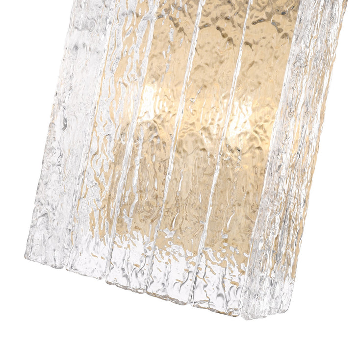 Z-Lite 1943-2S-MGLD Two Light Wall Sconce, Modern Gold