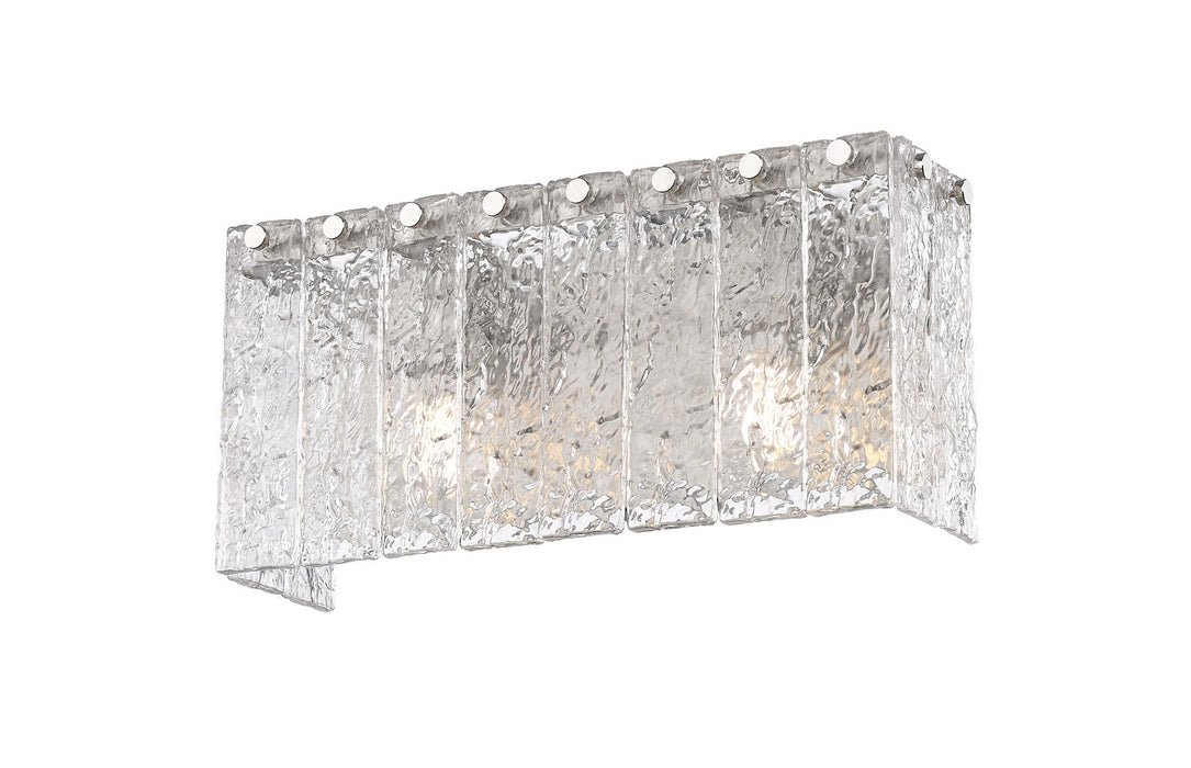 Z-Lite 1943-2V-BN Two Light Vanity, Brushed Nickel