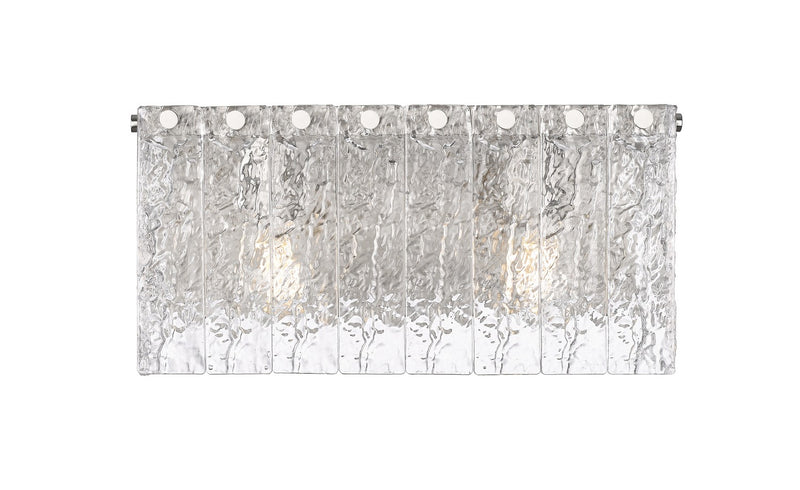 Z-Lite 1943-2V-BN Two Light Vanity, Brushed Nickel