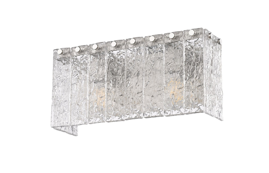 Z-Lite 1943-2V-BN Two Light Vanity, Brushed Nickel