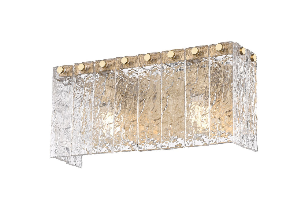 Z-Lite 1943-2V-MGLD Two Light Vanity, Modern Gold