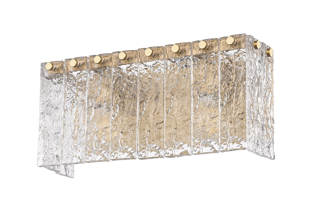Z-Lite 1943-2V-MGLD Two Light Vanity, Modern Gold