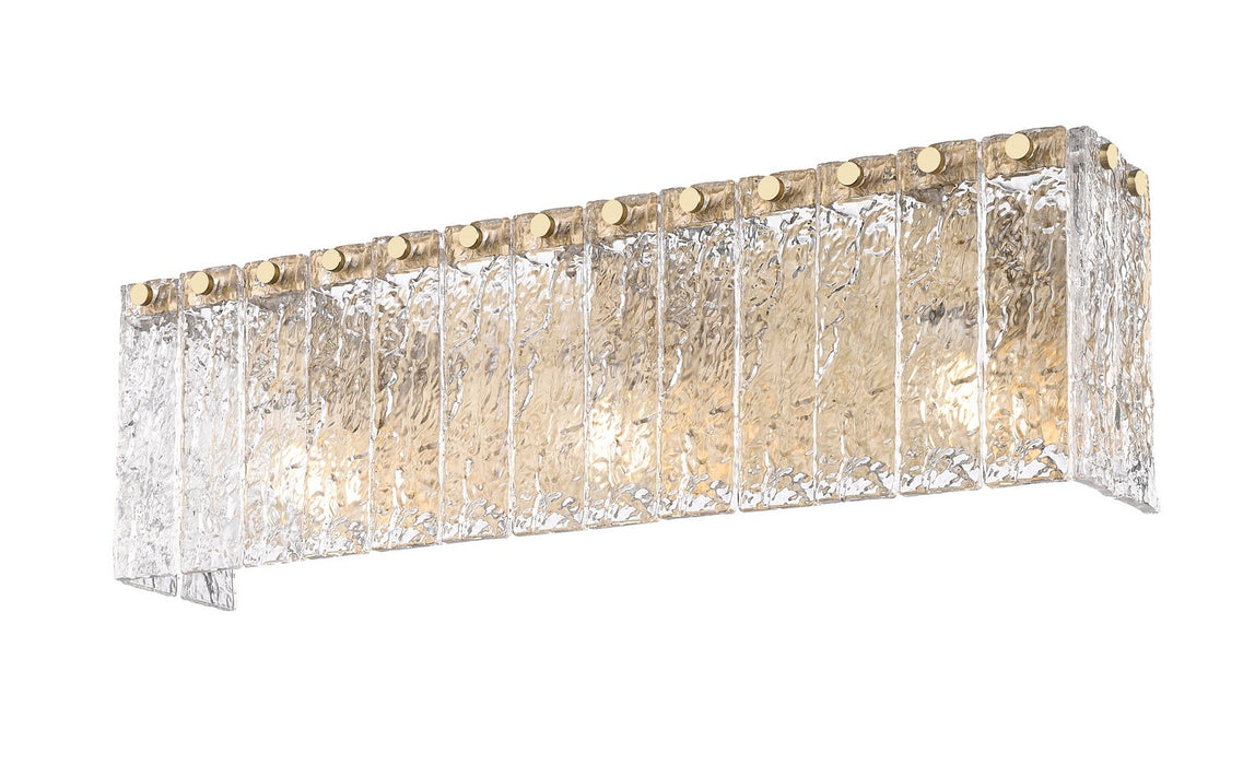 Z-Lite 1943-3V-MGLD Three Light Vanity, Modern Gold
